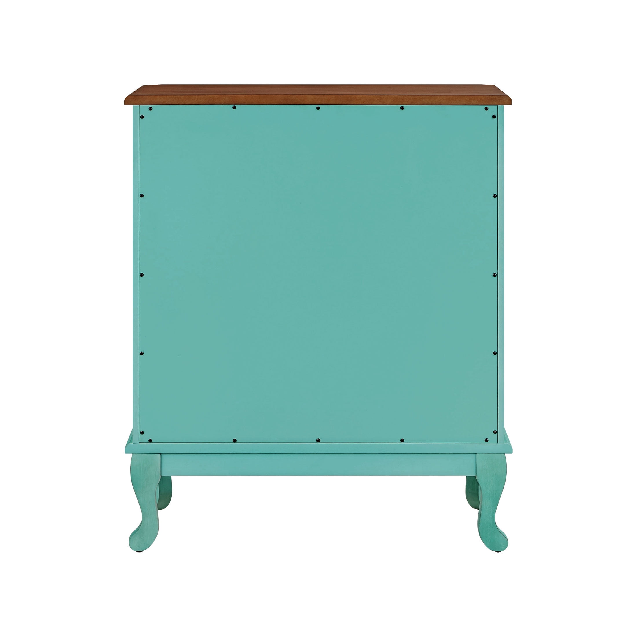 The Pioneer Woman 4-Drawer Dresser Made With Solid Wood Frame, Teal