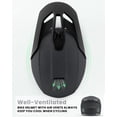 thumbnail image 4 of Casco de bicicleta de montaña OutdoorMaster Full Face negro para adulto, 4 of 6