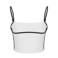 thumbnail image 2 of Plebaso Women's Cami Tops Square Neck Spaghetti Strap Tank Tops Sleeveless Crop Going out Basic Shirts, 2 of 5