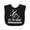 AB-Black, variant on Inktastic Funny Flute Music Quote Boys or Girls Baby Bib