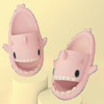 thumbnail image 2 of Shark Slippers Non-slip Shower Bathroom Slippers Soft Summer Slide Sandals For Girls And Boys New, 2 of 2