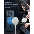 thumbnail image 5 of Magnetic Case for iPhone 14 Plus Compatible with MagSafe, Translucent Matte Back Slim Military-Grade Shockproof Phone Cover for iPhone 14 Plus, 5 of 7