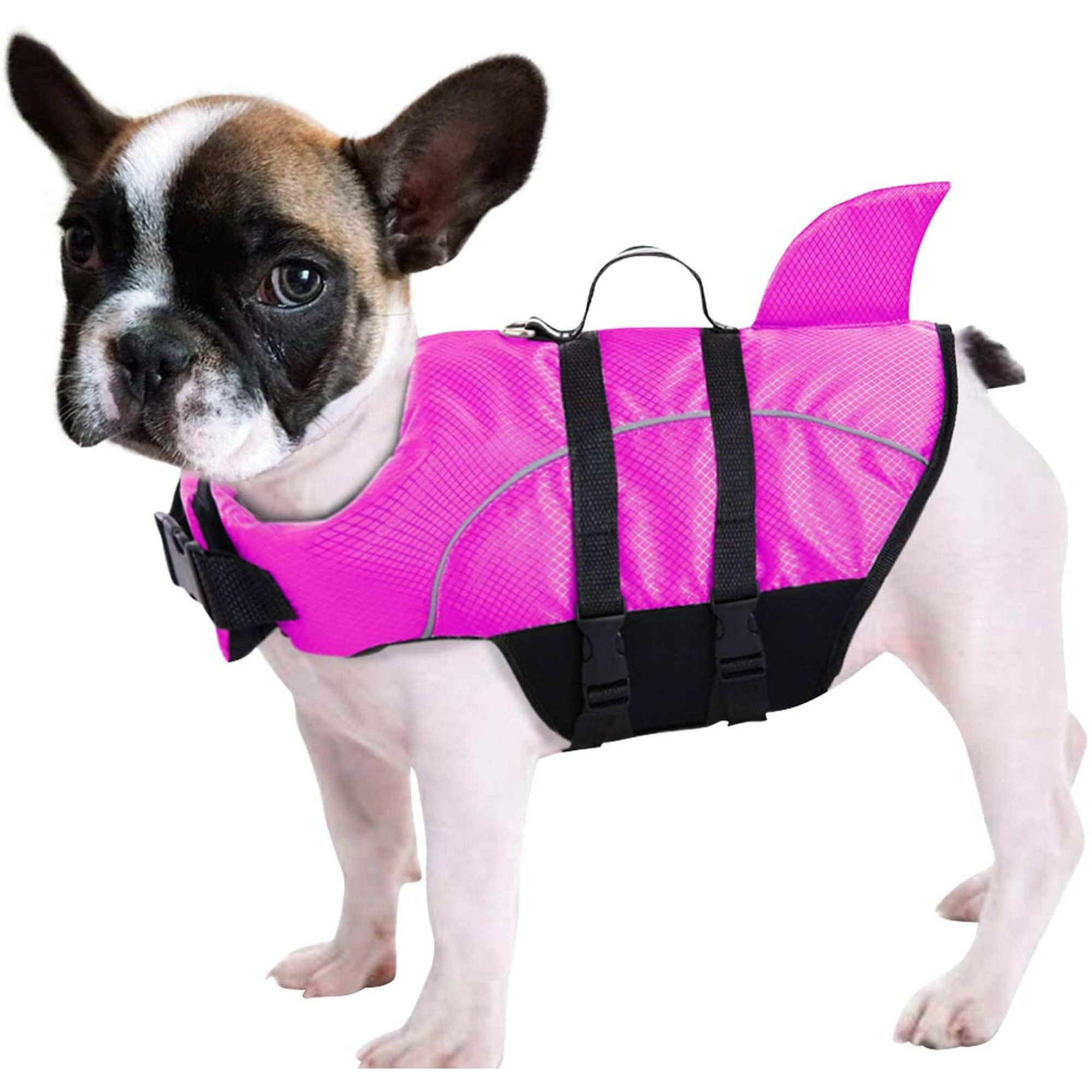 Dog shark life vest sale