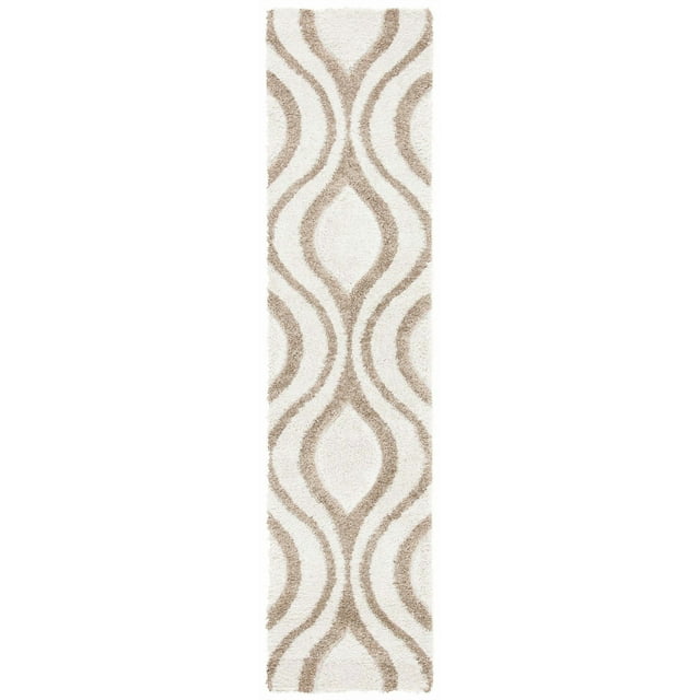 Safavieh Florida Declan Geometric Swirls Shag Area Rug