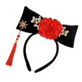 thumbnail image 4 of Sombreros chinos Fernando Tocados antiguos con pinza para el cabello diadema china Qing Estilo H, 4 of 8