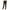 Black, variant on Pants for Womens Work Fashion Trousers Pants, Women's Pockets Elastic Waist Straight Solid Color Casual