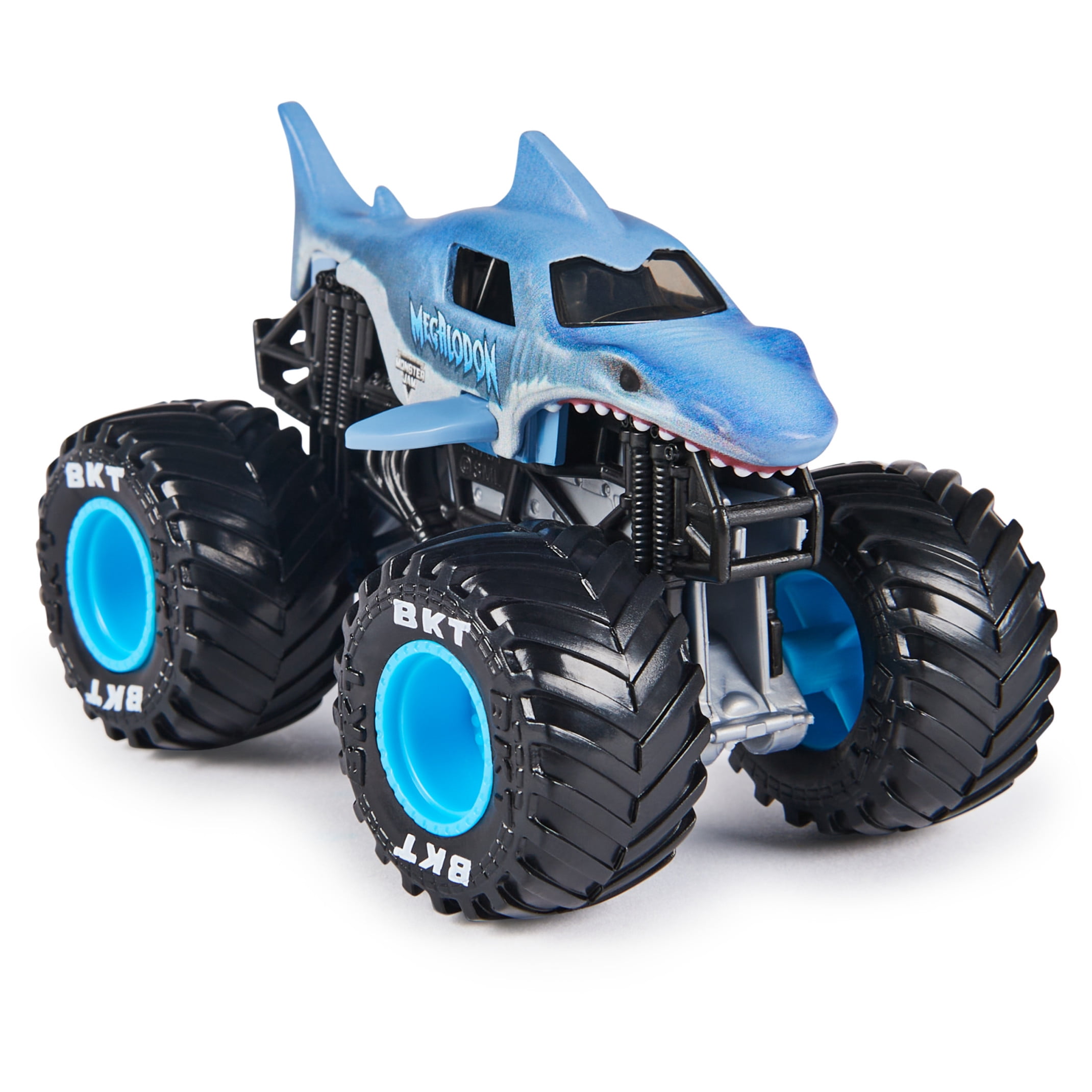 Monster Jam, Official Megalodon Monster Truck, Die-Cast Vehicle, 1:64 Scale, Kids Toys for Boys Ages 3 and up