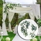 thumbnail image 5 of 2 piezas de flores decorativas de flores artificiales Swag para la de la del cenador, 5 of 9