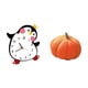 thumbnail image 5 of Reloj De Pared De Madera Con Forma De Pingüino Y Calabaza, Almohada De Peluche Decorativa Con Pilas, Cojín Para Sofá, Decoración Multifuncional Para Dormitorio Y Habitación., 5 of 8