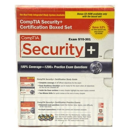 CompTIA Security+ Certification Boxed Set (Exam (Best Security Certifications To Have)