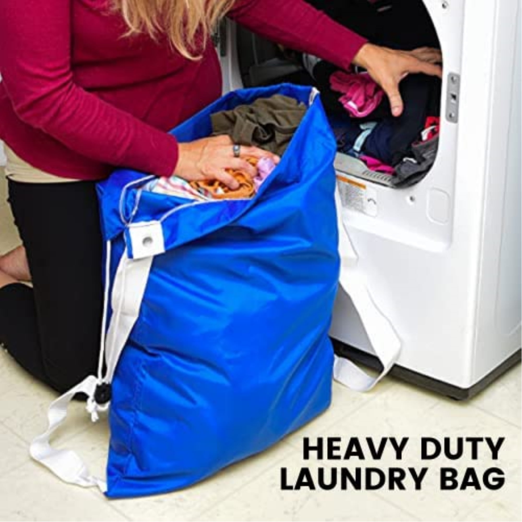 Homery Laundry Bag Set of 3 – 1 XL Travel Dirty Clothing 28x40 Laundry Bag  Sack With Drawstring - & …See more Homery Laundry Bag Set of 3 – 1 XL