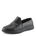 thumbnail image 2 of Spring Step Women's Patton Slip-On Shoes with Twin Elastic Gore, Ruching Leather, and Removable Insoles, 2 of 9