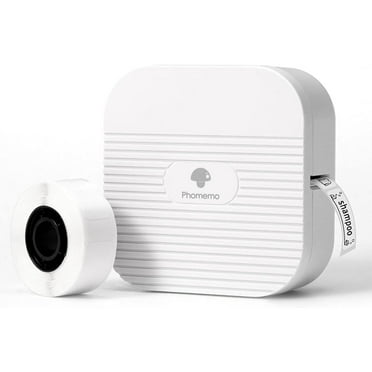 Q31 Experience Effortless Labeling with the Mini Bluetooth Portable Sticker Printer - Inkless Thermal Printing for Professional Results Easy to Use Compatible with iOS/Android（White）