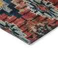 thumbnail image 3 of Addison Rugs Chantille Indoor/Outdoor Transitional Aztec Rust Machine Washable Rectangle Rug, 3' x 5', 3 of 8