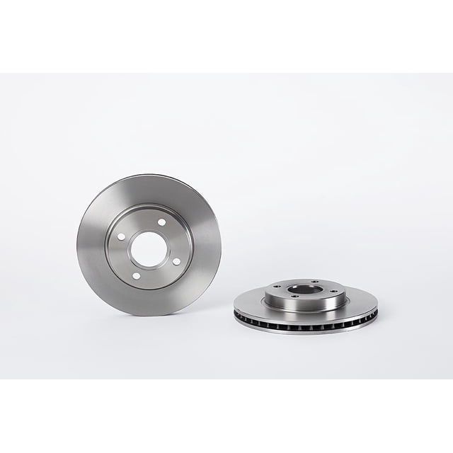 Par de DISCOS VENTILADOS CONTOUR 1995 al 2000 FORD 2.0L L4 Delanteros BREMBO .