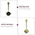 thumbnail image 2 of Household Tools Metal Melting Spoon Envelope Seal Spoon Waxing Accessories Vintage Seal Spoon, 2 of 3