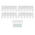 thumbnail image 2 of Cable Spring Holder Clips, 4 Pcs Cable Holder Clip 5 Slots Acrylic Cable Organizers USB Cable Holder Wire Organizer Cord Clips for Desk Car Home and Office, 2 of 7