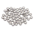 thumbnail image 1 of 50 Uds Mini espaciadoras de agujero grande de acero inoxidable abalorios para joyas para abalorios suministros para manualidades DIY 2mm Zulema Granos de espaciador de acero inoxidable, 1 of 8