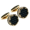 thumbnail image 1 of Gemelos Salvador para hombre dorado, 1 of 4