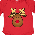 thumbnail image 4 of Inktastic Rudolph the Red Nose Reindeer Boys or Girls Long Sleeve Baby Bodysuit, 4 of 5