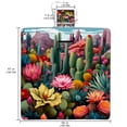 thumbnail image 2 of Cactus Canvas Outdoor Picnic Mat - Large Size for Family Use - Durable and Easy to Clean - Ideal for Outdoor Activities and Travel - Foldable and Lightweight Design, 2 of 6