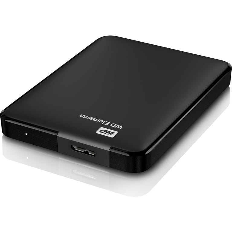 WD Elements USB 2TB 3.0 high-capacity portable hard drive for