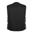 thumbnail image 4 of TopTie Two Pockets Volunteer Vest Supermarket Cobbler Apron Vest-Black-M, 4 of 7