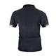 thumbnail image 3 of Blusa y camisa de manga corta con cuello vuelto para hombre, color liso, con solapa, manga corta, informal, a la moda, para hombre, 3 of 4