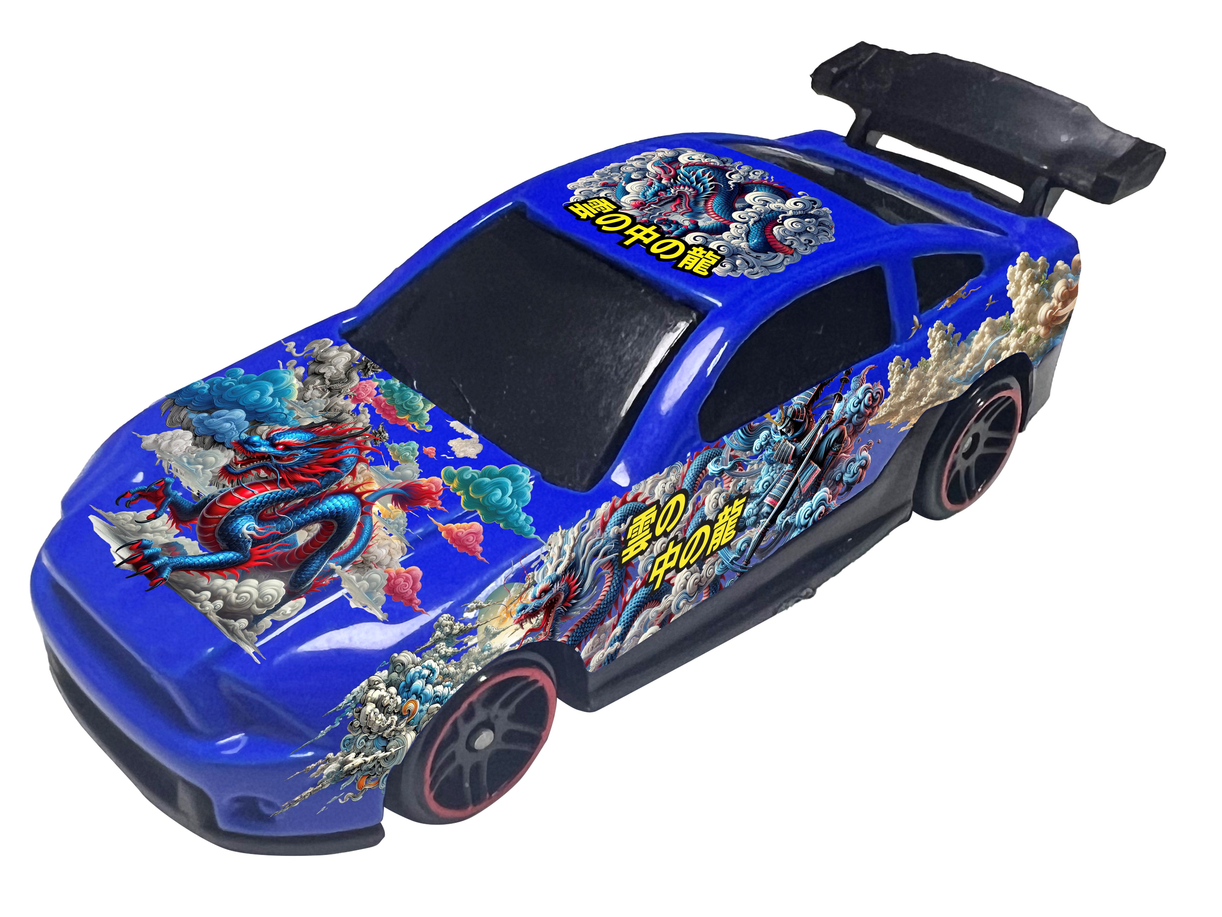 Circuit Samurai 5-Pack Die-Cast Japanese Drift Toy Cars – Metal Street Racing Play Vehicles for Kids and Collectors
