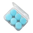 thumbnail image 1 of 6 Piezas Tapones para los Oídos de Silicona Puntas para los Oídos Aislamiento Acústico Flexible Tapones para los Oídos con Reducción de Ruido Tapones Azul, 1 of 8