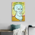 thumbnail image 4 of Funny Handsome Squidward Print Photo Art Painting Canvas Poster Home Decorative Bedroom Modern Decor Posters Gifts 24x36inch(60x90cm), 4 of 6