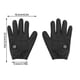 thumbnail image 4 of Guantes calefactables USB para hombre y mujer | Guantes de invierno recargables con 3 niveles de calor | Guantes térmicos impermeables para esquí, snowboard, senderismo, ciclismo y motociclismo, 4 of 6
