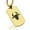 Gold, variant on Stainless Steel Year of the Ox Zodiac Dog Tag Pendant Necklace