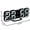 Black, variant on Table  3D LED Digital Alarm Clock Wall Clock Time/Date/Temperature for Home Kitchen Offices Clock Decoration Garden Clocks