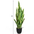 thumbnail image 5 of Topbuy Artificial Tiger Plant Indoor & Outdoor Decoration Faux Agave Fake Sansevieria, 5 of 5