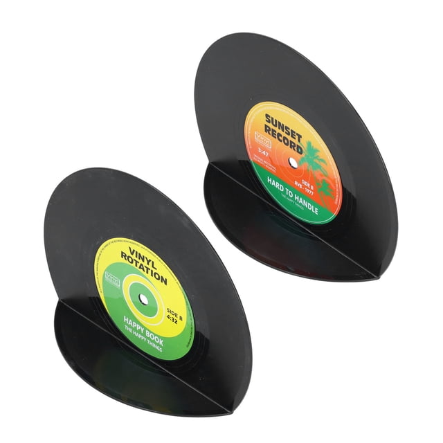 Sujetalibros, 2 piezas/juego, sujetalibros vintage para CD, suministros para manualidades, accesorio para el hogar, funcionalidad versátil