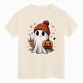 thumbnail image 3 of TOWED22 Toddler Girls Boys Halloween Shirts Graphic T Shirt Tee Short Sleeve Halloween Tops Fall Tee for Kids, 3 of 7