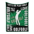 thumbnail image 1 of LHSHID Golf Gift Blankets Golf Blankets for Boys Girls Golf Team Player Golf Gift for Girls Boys Women Men Warm Ultra soft Golf Throw Blankets for Bed Couch Golf Bedding 60x80in, 1 of 6