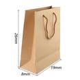thumbnail image 5 of Kraft Paper Bag Gift Bag With Handle Small Paper Bag Party Gift Shopping Bag, 5 of 11