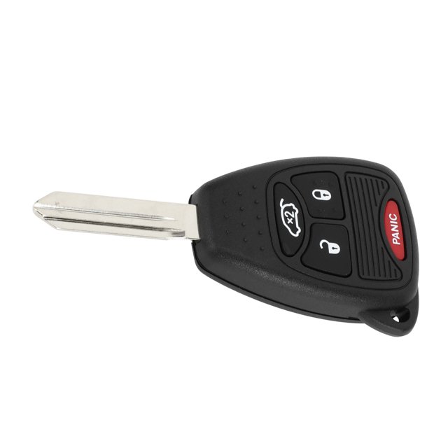 Unique Bargains 4 Buttons Keyless Entry Remote Fob Key Shell Case for Jeep Compass 2007-2016