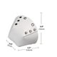 thumbnail image 5 of Protectores de dedos Zulema equipo de cuero Artificial puntera deportiva extraíble Blanco, 5 of 5