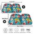 thumbnail image 3 of Kdxio Japanese Koi Print Windshield Sun Shade,UV Rays and Sun Heat Protection,Sunshade for Car Windshield,Car Shade Front Windshield - Small, 3 of 5