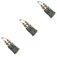 thumbnail image 3 of Decodeary 2pack/lot High Curtain Tassel Easy To Excellent Decor For Wide Application Suitable Polyester High light blue 3Set, 3 of 6