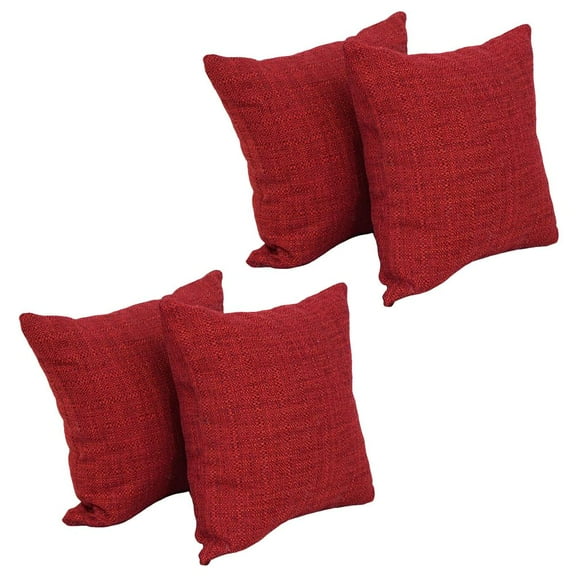 17-inch Jacquard Throw Pillows with Inserts (Set of 4) 9910-S4-ID-164