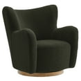 thumbnail image 5 of Montrose Swivel Accent Chair in Fern Walnut, 5 of 9