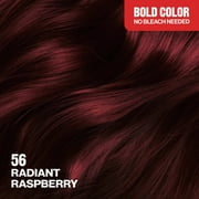 Revlon ColorSilk Permanent Hair Color, Bond Repair Complex, 56 Radiant Raspberry, 1 pack