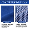 thumbnail image 4 of GFDYREE Microfiber Dish Cloth Best Kitchen Cloths Cleaning Cloths with Poly Scour Side Assorted Dark Colors 5Pack 12Inch x 12Inch, 4 of 7
