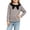 Black, variant on Girls Striped Mock Neck Shirt Bow Collar Long Sleeve Basic Layer Tee Kids Soft Cute Casual Bottom Tops Pink 2-3 Years