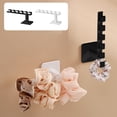 thumbnail image 7 of Baseball Cap Organizer,Wall Mounted Hat Rack with Non-Slip Pads for 12 Caps,Space Saving Storage Solution for Closet Entryway Dorm Room, 7 of 7