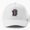 White, variant on Bless America Papillon Baseball Hat, Independence Day Canine Fourth of July Gift Cap